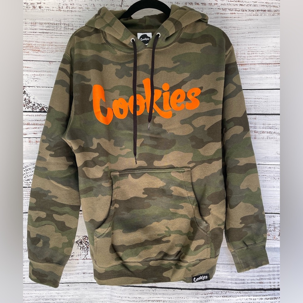 Cookies Camouflage Fleece Sweatshirt Hoodie